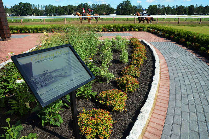 Whitney Viewing Stand, Saratoga Race Course The LA Group Landscape