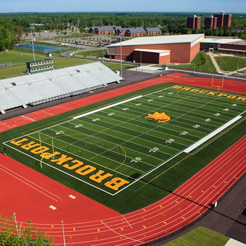 track and turf field design