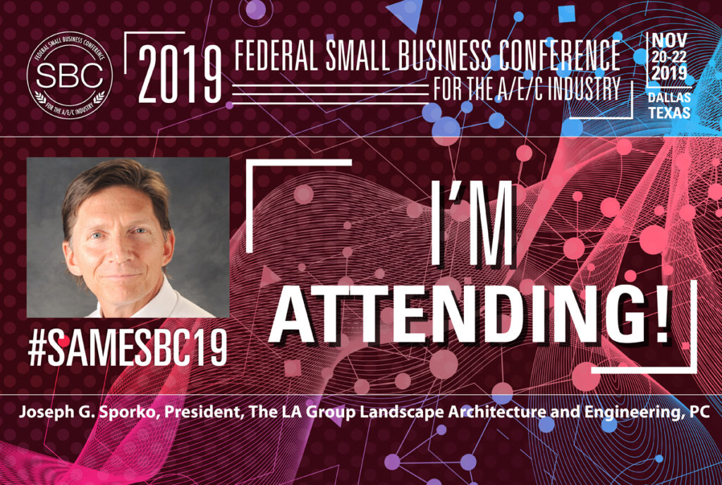 LA Group staff to attend SAME Small Business Conference Nov 2022 in Dallas